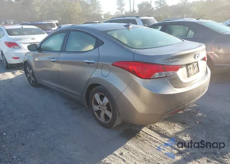 2013 Hyundai Elantra Gls from USA, damaged, VIN 5NPDH4AE2DH301454